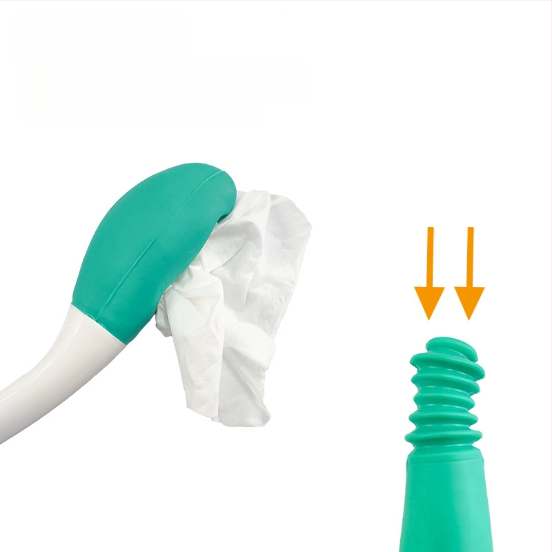 Βοήθημα καθαρισμού τουαλέτας για ηλικιωμένους και έγκυες – χωρίς σκύψιμο, συσκευή αναρρόφησης χαρτιού, Υλικό PE, Μάρκα Xi Deshun, Νίνγκμπο