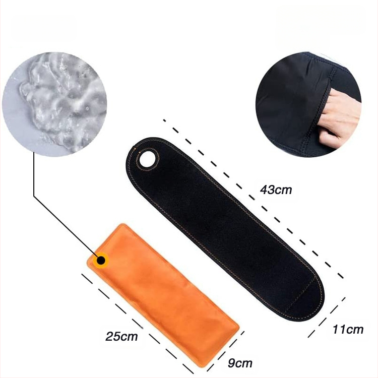 Παγοκύστη καρπού για θερμο-ψυχρή θεραπεία — γεμάτη γέλη, ύφασμα νάιλον, προστατευτικό καρπού, διαθεσιμότητα ιδιωτικής ετικέτας, δυνατότητα προσαρμογής