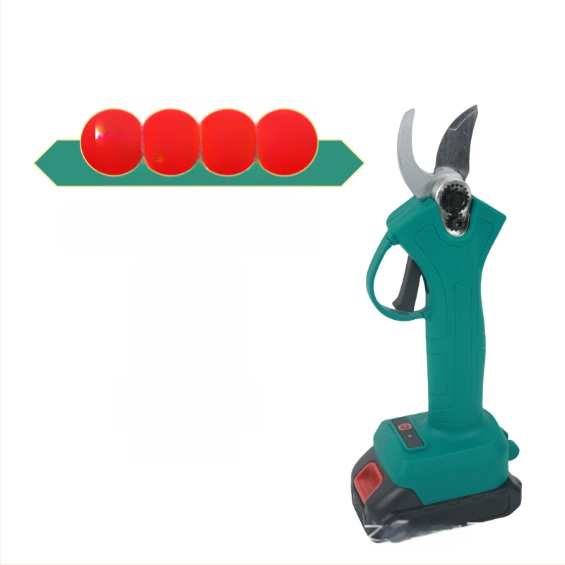 Elektriniai genėjimo žirkliai, įkraunamas ličio baterija, 220V, tinka vaismedžių šakoms, be plaktavimo funkcijos