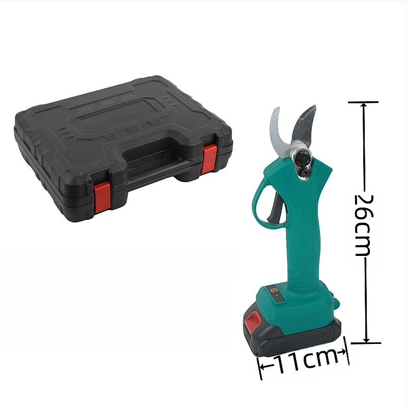 Elektriniai genėjimo žirkliai, įkraunamas ličio baterija, 220V, tinka vaismedžių šakoms, be plaktavimo funkcijos