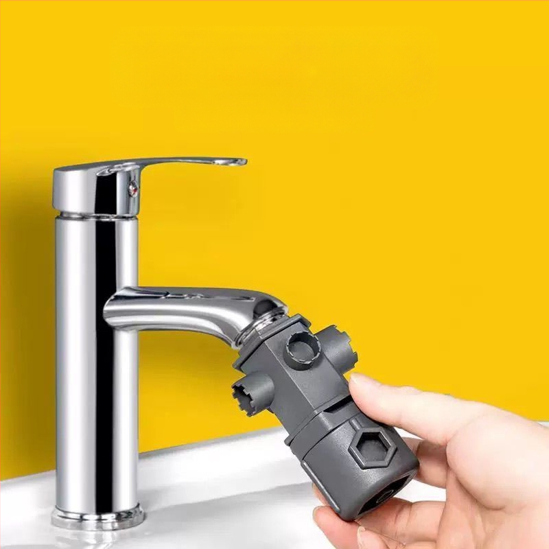 Кран ъглов воден клапан със аерирана дюза за мивка и баня