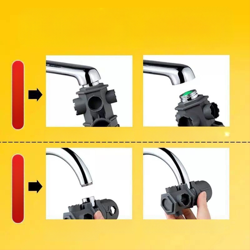 Кран ъглов воден клапан със аерирана дюза за мивка и баня