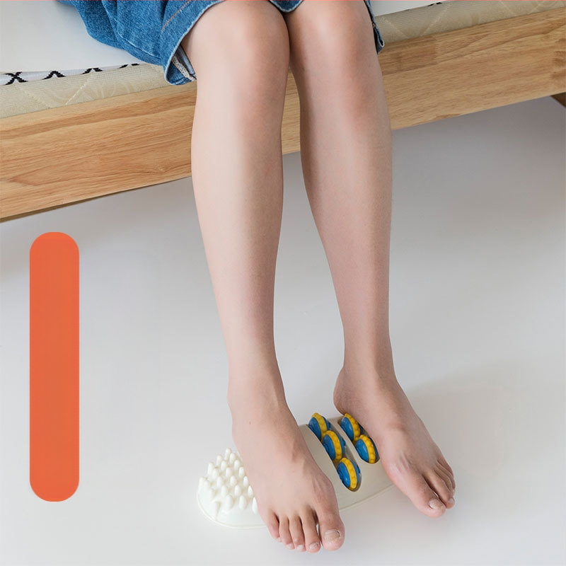 Kojų masažuoklis — nešiojamas namų naudojimui, akupunktūros taškų masažuoklis sveikatai ir fizinei formai, pakuotė kartono dėžutėje