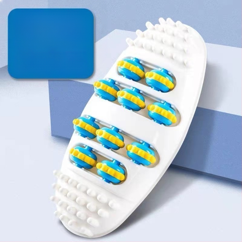 Kojų masažuoklis — nešiojamas namų naudojimui, akupunktūros taškų masažuoklis sveikatai ir fizinei formai, pakuotė kartono dėžutėje