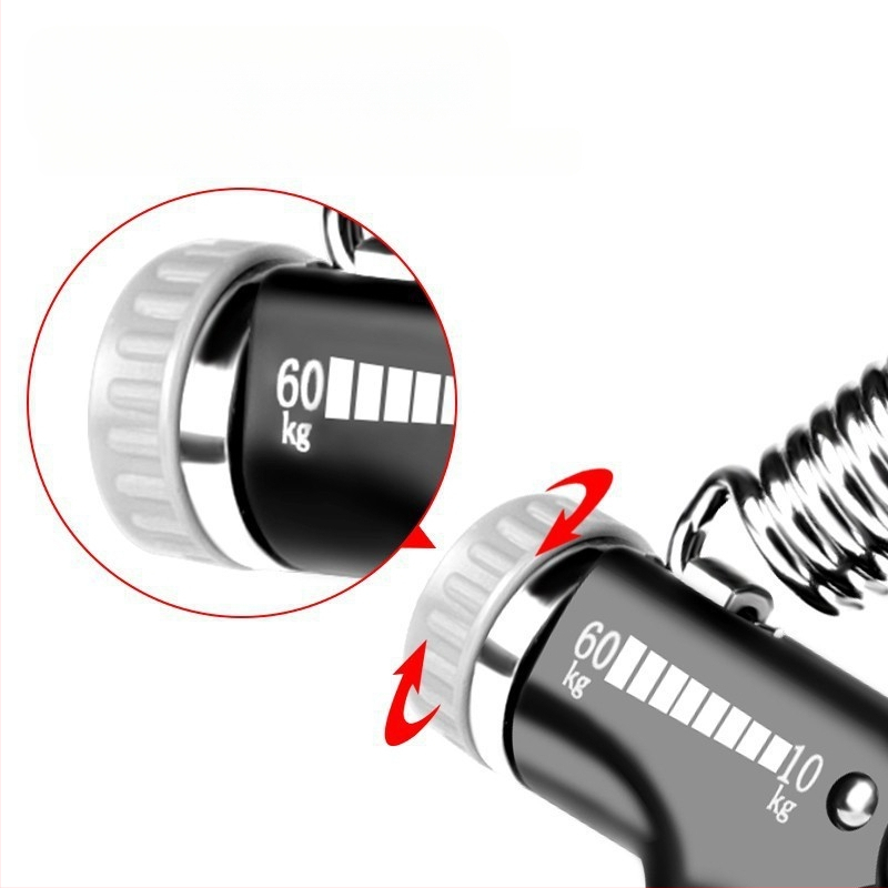 Συσκεύη εκπαίδευσης λαβής με μετρητή αποκατάστασης δακτύλων, ρυθμιζόμενος ασκητήρας καρπού, συσκευή αντίστασης με ελατήριο, υλικό PP