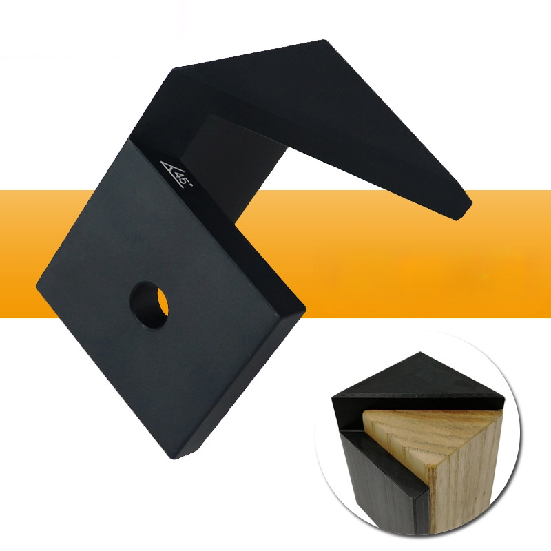 Дървообработващ инструмент: 45° ъгъл, маркировач за централна линия, бук дърво, кръгъл писец и микрометър