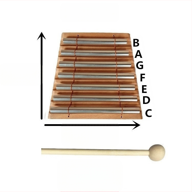Orff instrumentas perkusijai (Medžiaga: beech ir aliuminis; Prekės ženklas: Longyin; Produktų kategorija: Vakarų perkusijos instrumentas; Pakuotė: Kita; Amžiaus grupė: 7–14 metų)