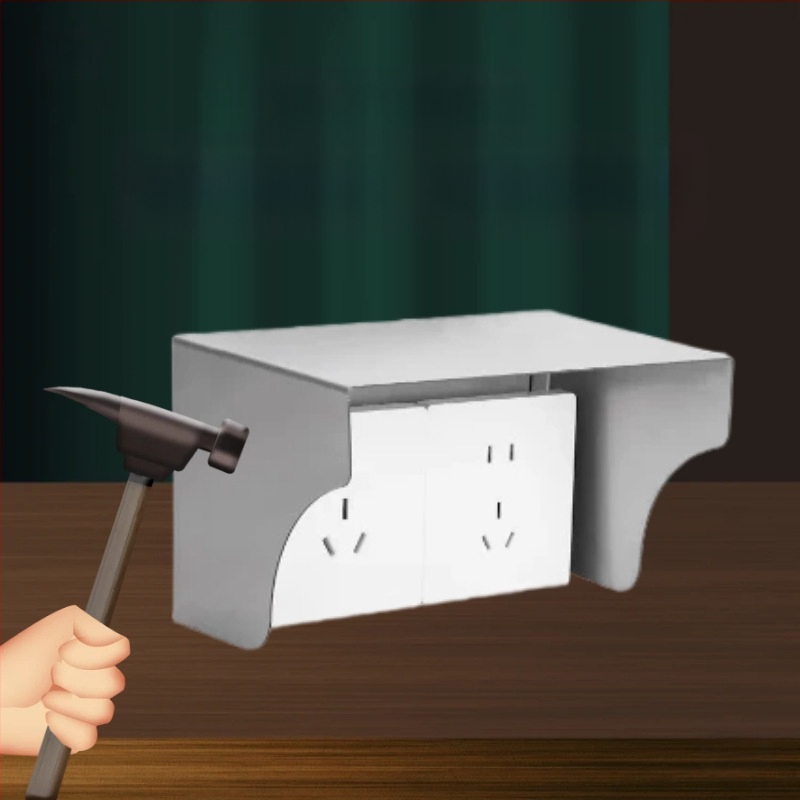 Nerūdijančio plieno lauko apsauginis dangtelis 86 tipo lizdai ir EV įkrovimo stotims, atsparus vandeniui, saulės apsauga, atsparus smūgiams