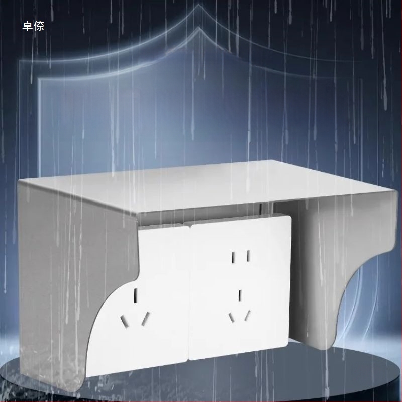 Nerūdijančio plieno lauko apsauginis dangtelis 86 tipo lizdai ir EV įkrovimo stotims, atsparus vandeniui, saulės apsauga, atsparus smūgiams