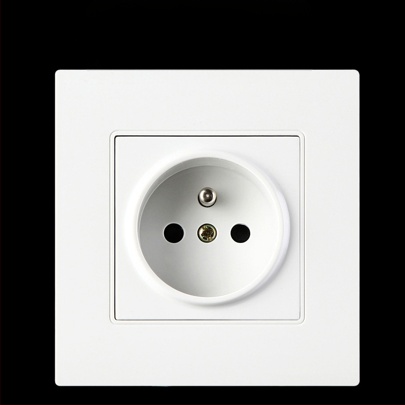 AOBA 16A prancūziško stiliaus sieninis lizdas, 86 tipo panelė, Europos standartas