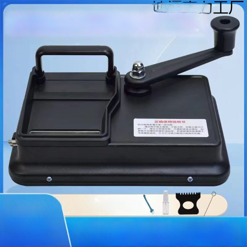 Rankinė cigarečių ritimo mašina su dvigubomis vadovomis, ertinis dizainas, pusiau automatinis pilnas komplektas