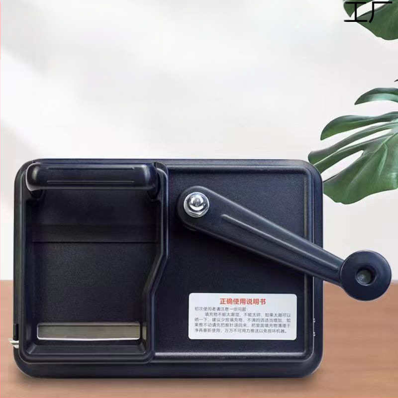 Rankinė cigarečių ritimo mašina su dvigubomis vadovomis, ertinis dizainas, pusiau automatinis pilnas komplektas