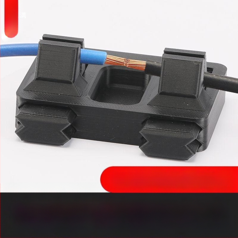 Elektroninių laidų litavimo laikiklis ir litavimo įrenginio laikiklis grandinių remontui