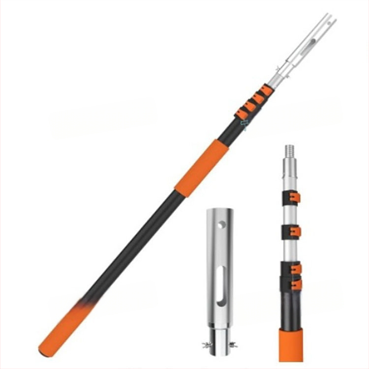 Τηλεσκοπικό κοντάρι καθαρισμού πισίνας με προσαρμογέα κράματος αλουμινίου (2 τεμ.)