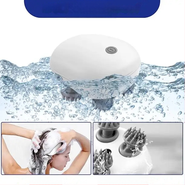 Galvos masažeris – minkantis masažą, USB maitinimas, mechaninis valdymas, modelis FY-T02, 3-asis greitis