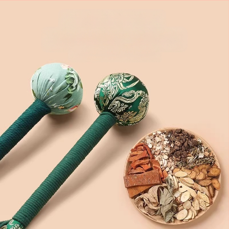 Rokas masāžas āmurs ar Artemīziju, apaļa galva, masāžai pa visu ķermeni; DIY komplekts, izlaists 2024. gadā