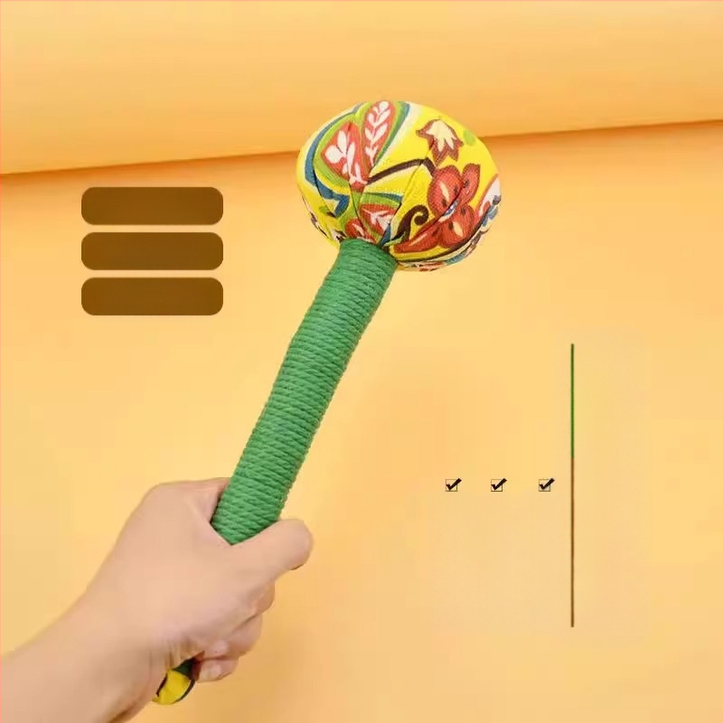 Rokas masāžas āmurs ar Artemīziju, apaļa galva, masāžai pa visu ķermeni; DIY komplekts, izlaists 2024. gadā