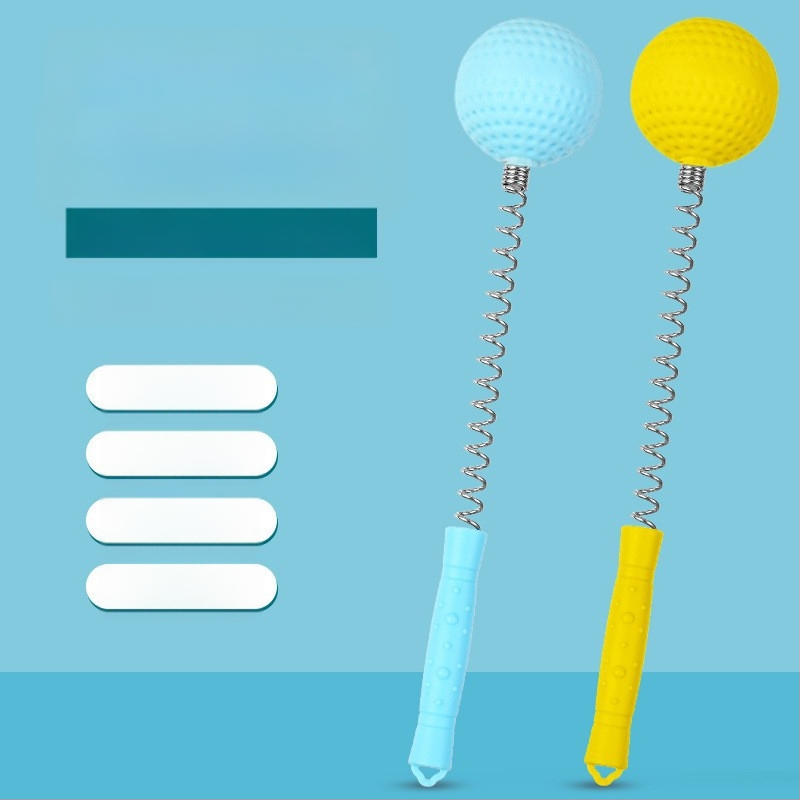 Golfmasāžas āmurs, silikona atsperu masieris, daudzfunkcionāls muguras/ meridiānu/ fitnesa āmurs — Louchuan, 2002