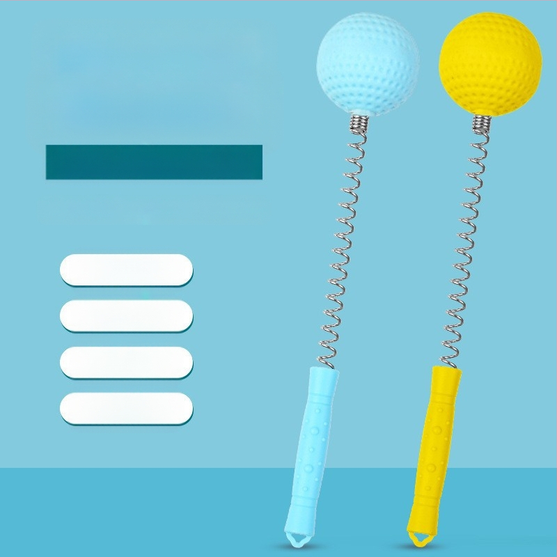 Golfmasāžas āmurs, silikona atsperu masieris, daudzfunkcionāls muguras/ meridiānu/ fitnesa āmurs — Louchuan, 2002