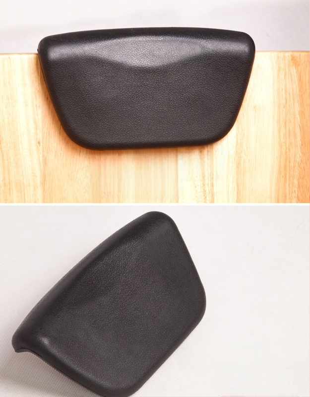 Vanjska jastučnica za glavu s tankim bridom – PU materijal, marka Concentric Bath Pillow, za masažu u kadi, oblikovanje kalupom, moderni minimalistički stil