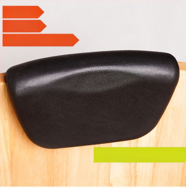 Vanjska jastučnica za glavu s tankim bridom – PU materijal, marka Concentric Bath Pillow, za masažu u kadi, oblikovanje kalupom, moderni minimalistički stil