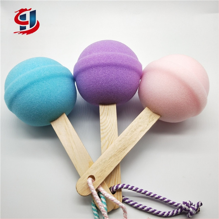 Ruize márkájú fürdőszobai tisztító szivacs fogóval, PU szivacs, 0,5 g, 100 db csomag