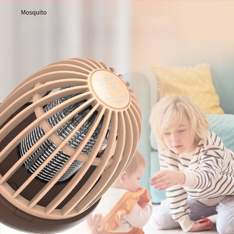 LED komarų naikinimo lemputė, USB įkrovimas, lauko naudojimui, šviesos bangų gaudyklė, tinkama 51–100 m², pristatyta 2022 m