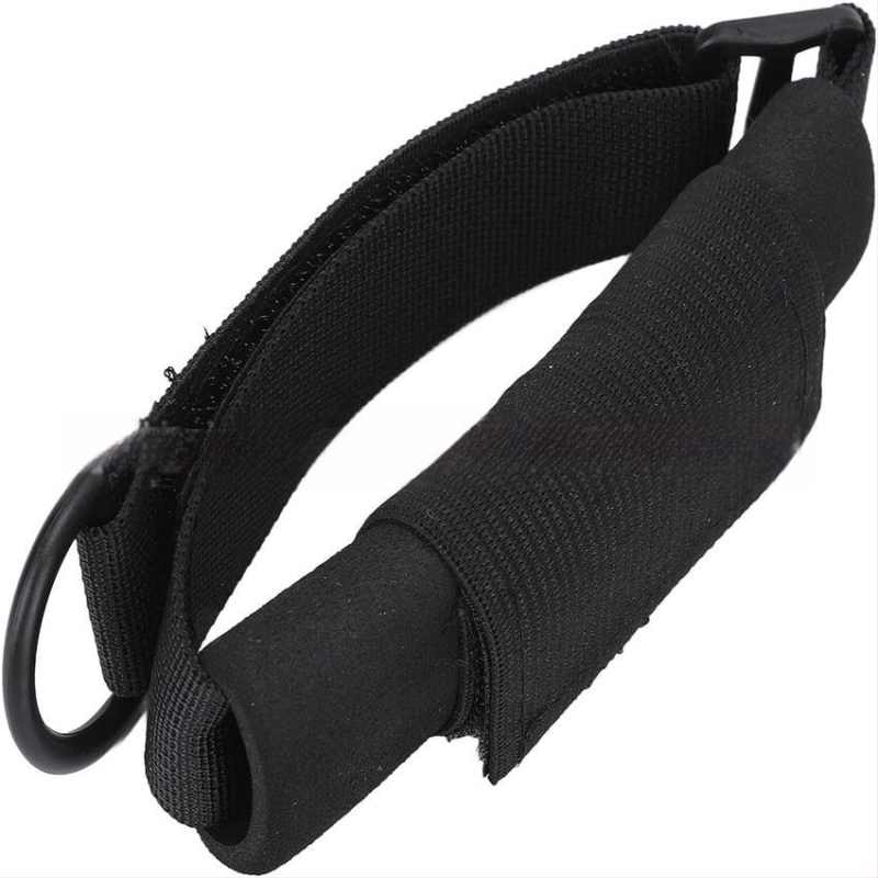 Etetéshez kapcsolódó korrekciós öv, nylon kevert anyagból, Velcro pántokkal – idős vagy agyvérzés utáni betegek számára (Korrektív öv; Nylon keverék; Velcro pántok)