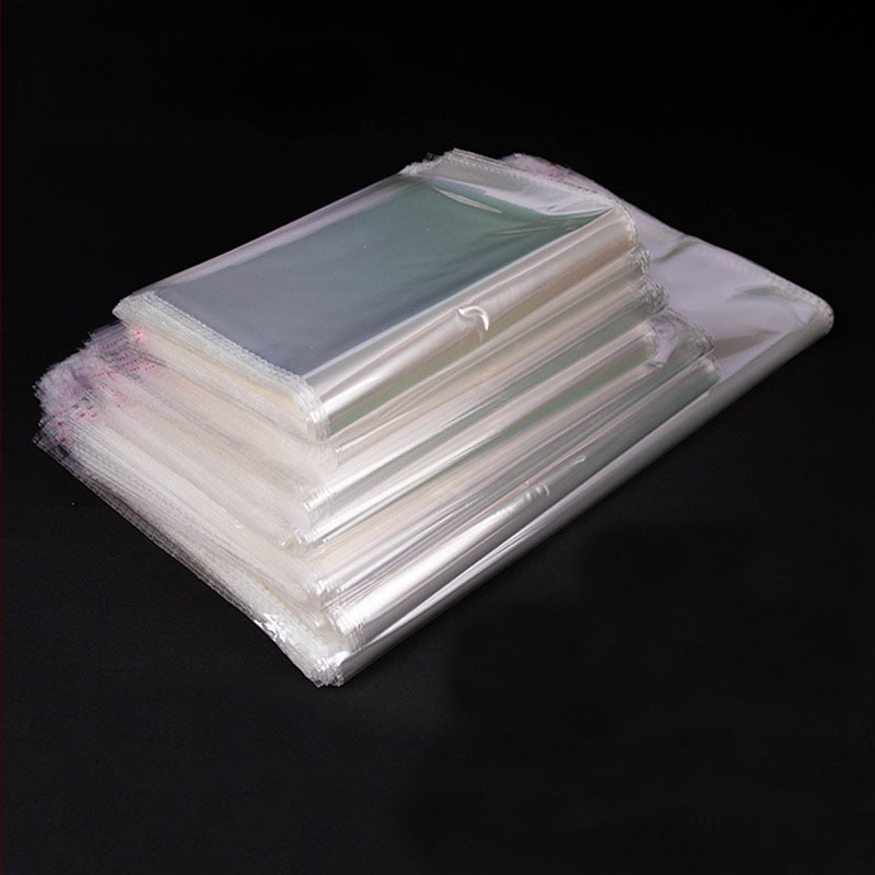 OPP pašlīmējošās somiņas apģērbam un aksesuāriem, parasts pašlīmējošs iepakojums, iepakojums 100 gab