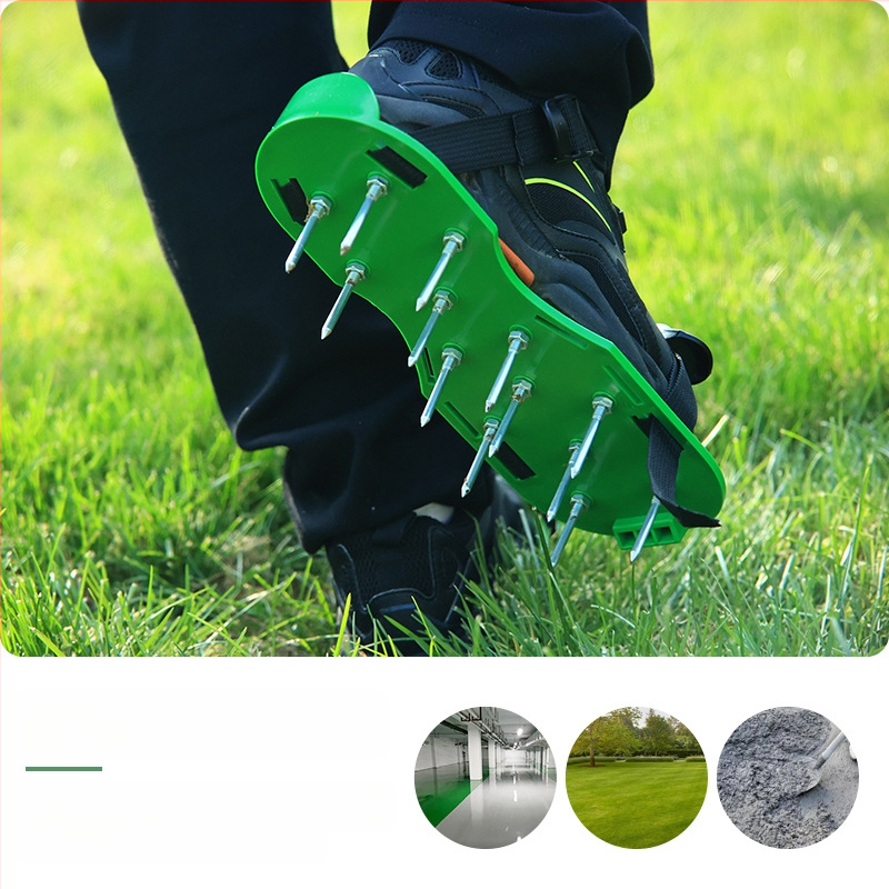 Παπούτσια με καρφιά για αυτοεπιπεδούμενο τσιμέντο και εποξειδικής βάσης επίστρωση – για κήπο και γκαζόν, μάρκα Persian Zhijie, συσκευασία 36×17×4