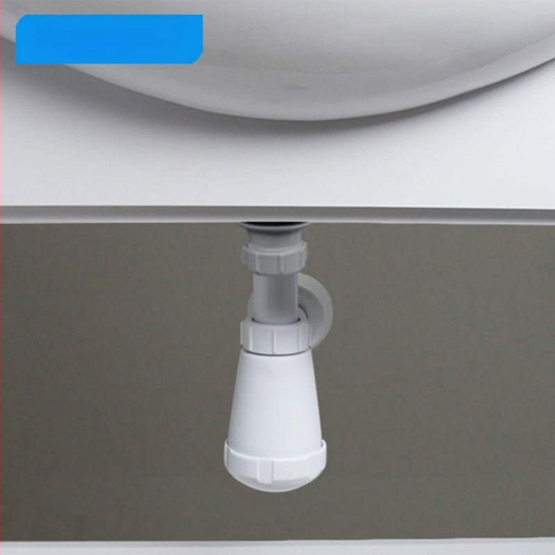 Fali beépítésű mosdólefolyó GF027C005 | Márka: Tianli Water | Anyag: PP | Szagkontrollált lefolyó