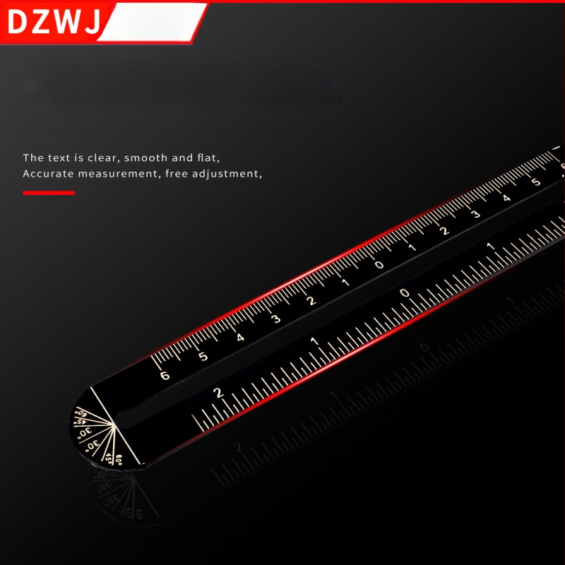 Контурен измервател с заключване – сгъваема релса за плочки и профилиращ инструмент за дърводелство