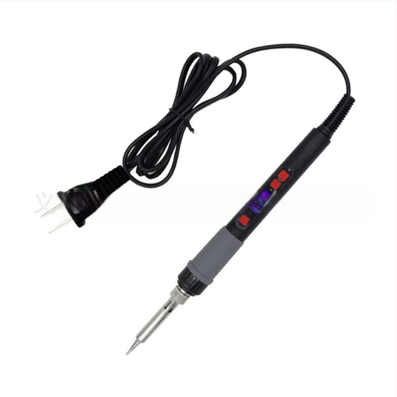 60W επαγγελματικό κολλητήρι συγκόλλησης με ψηφιακή οθόνη LCD, ρυθμιζόμενη θερμοκρασία, τροφοδοσία 220V