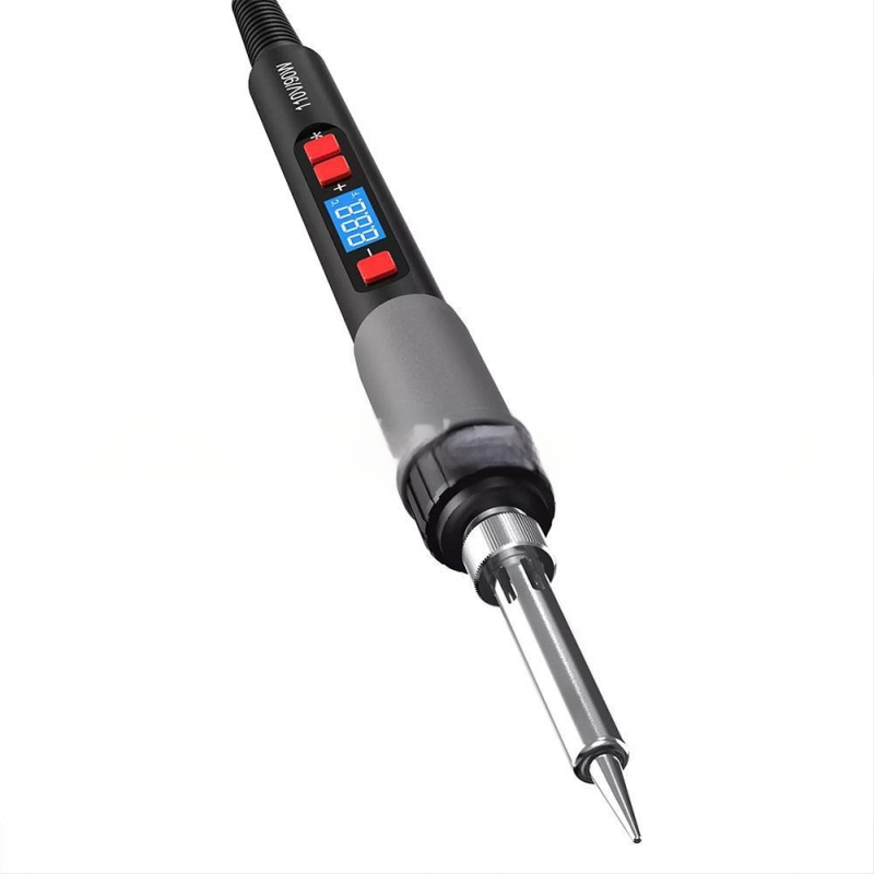 60W επαγγελματικό κολλητήρι συγκόλλησης με ψηφιακή οθόνη LCD, ρυθμιζόμενη θερμοκρασία, τροφοδοσία 220V