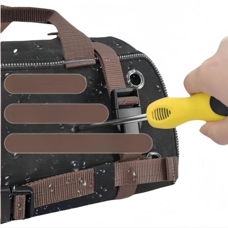 Ролкова преносима чанта за инструменти от Oxford плат – голям капацитет, многофункционална, чанта за електротехници