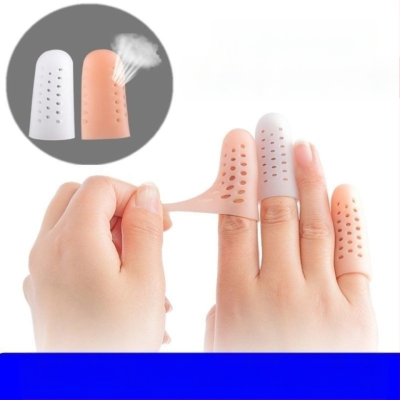 Protector din silicon pentru degetul mare rănit – anti-alunecare, respirabil, rezistent la uzură pentru muncă