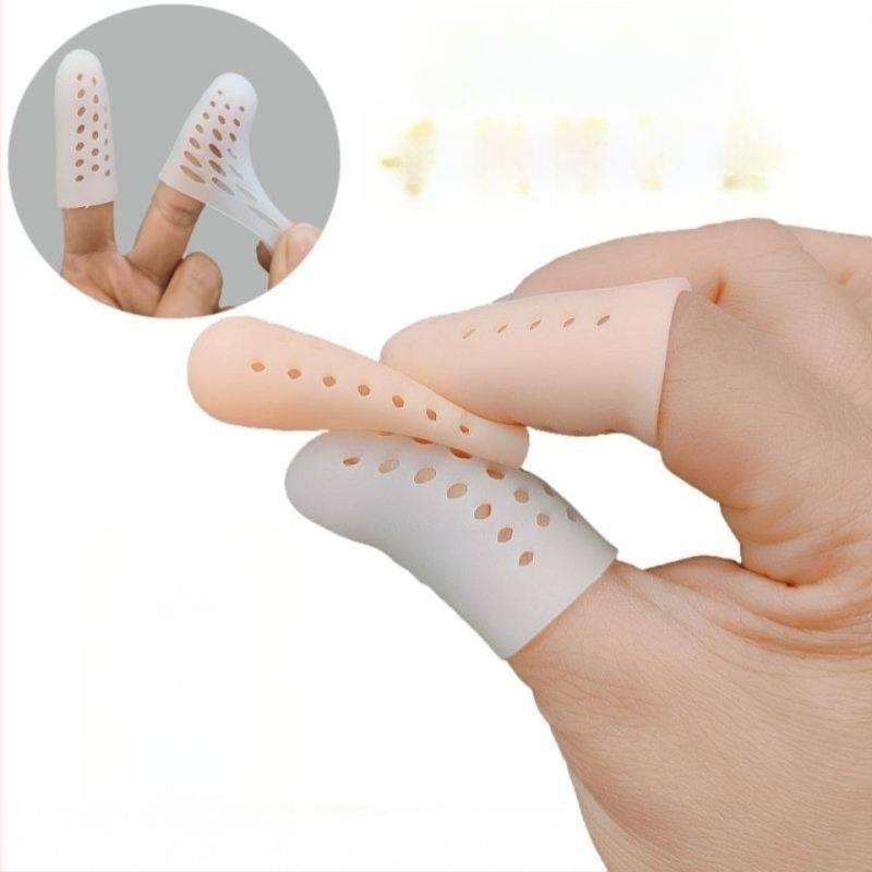 Protector din silicon pentru degetul mare rănit – anti-alunecare, respirabil, rezistent la uzură pentru muncă