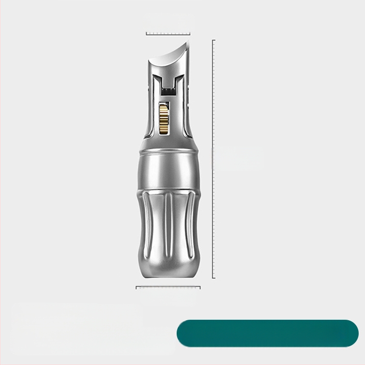 Nerūdijančio plieno nagų žnyplutė Coca-Cola formos, prieš purslų srovę, didelis atidarymas