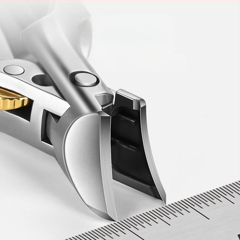 Nerūdijančio plieno nagų žnyplutė Coca-Cola formos, prieš purslų srovę, didelis atidarymas