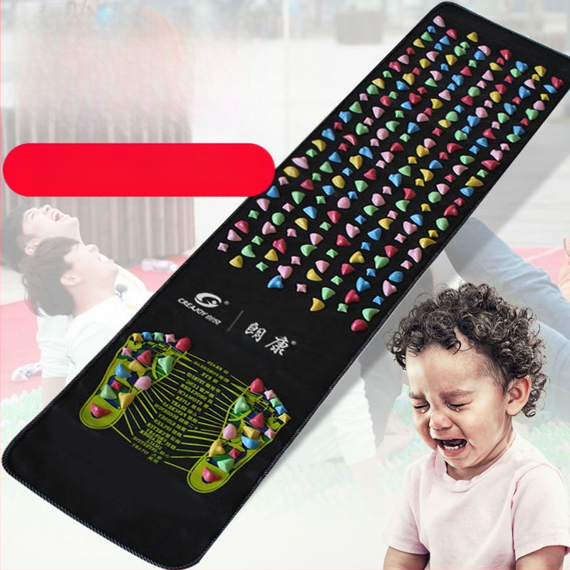 Μασάζ ποδιών μαξιλάρι με 6+ κεφαλές μασάζ, EMS μικρορεύμα μασάζ, PU δέρμα