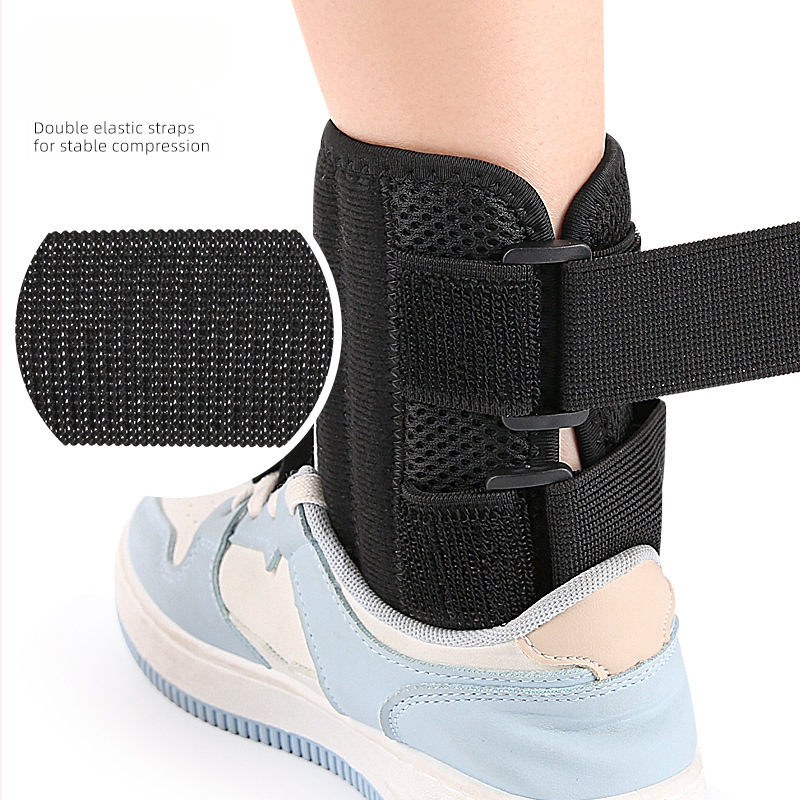 Bokát támogató ortézis forgó gombbal és állítható húzószalaggal, mindennapi és éjszakai viselethez, járást támogató