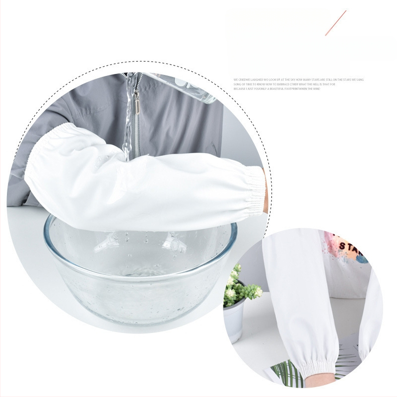 PU кожени ръкави за възрастни, водоустойчиви, маслоустойчиви, удебелени, без лющене, за почистване/домашна употреба