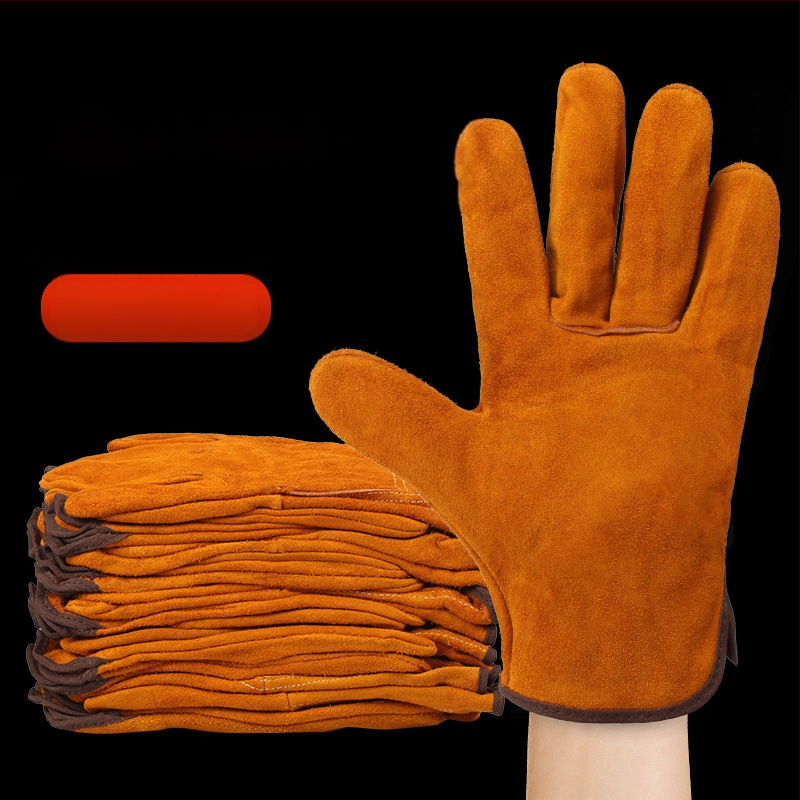 Suvirinimo pirštinės iš karvių odos | Medžiaga: karvių oda | Panaudojimas: suvirinimas