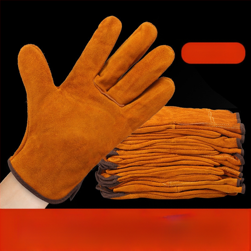 Suvirinimo pirštinės iš karvių odos | Medžiaga: karvių oda | Panaudojimas: suvirinimas