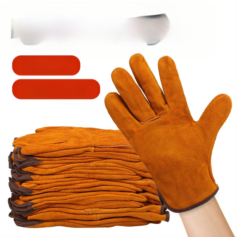 Suvirinimo pirštinės iš karvių odos | Medžiaga: karvių oda | Panaudojimas: suvirinimas