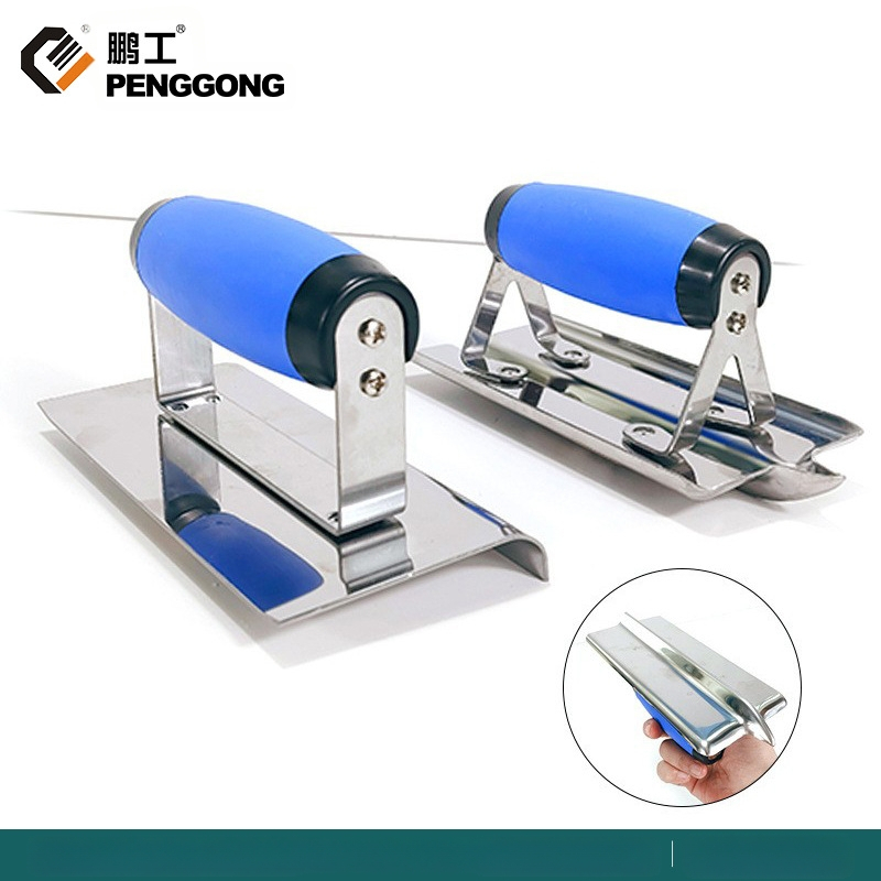 Peng gong 410 неръждаема стомана шпакловъчен нож за стени с остър извит ъгъл