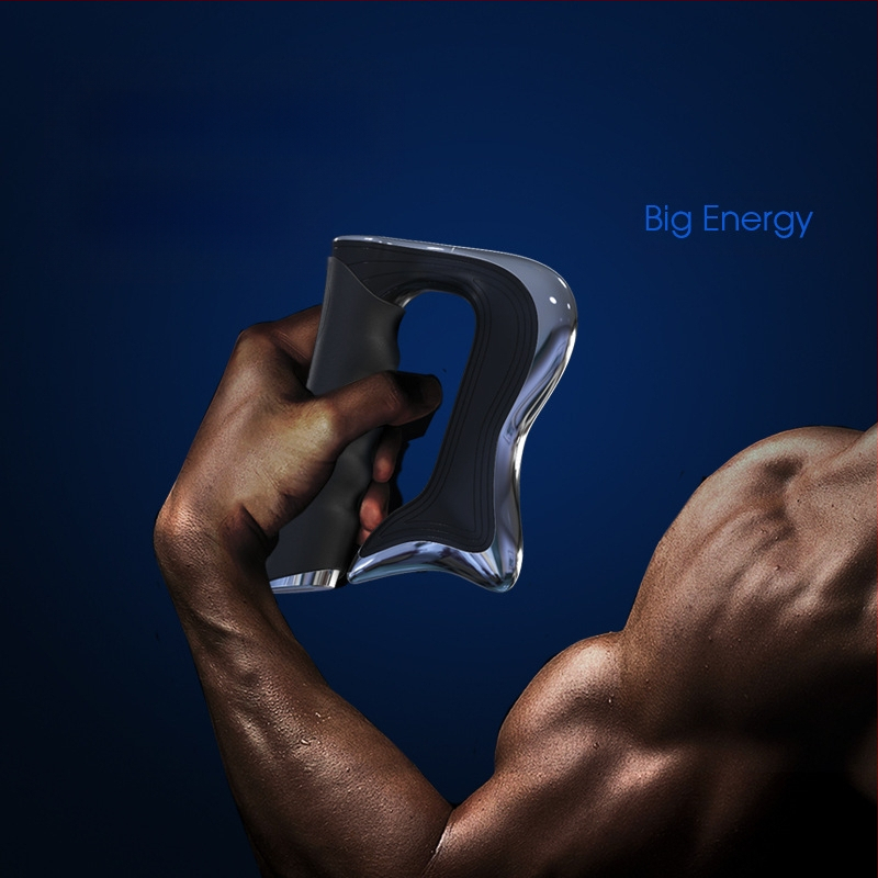 Fasciālais masieris, uzlādējams, ar vadu rokas vadību un mehānisku vadību