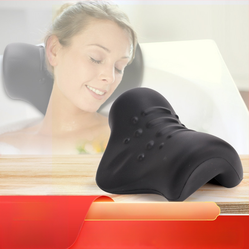 PU putų vonios pagalvė su siurbtukais, aukšto tankio, neslidinti galvos atrama