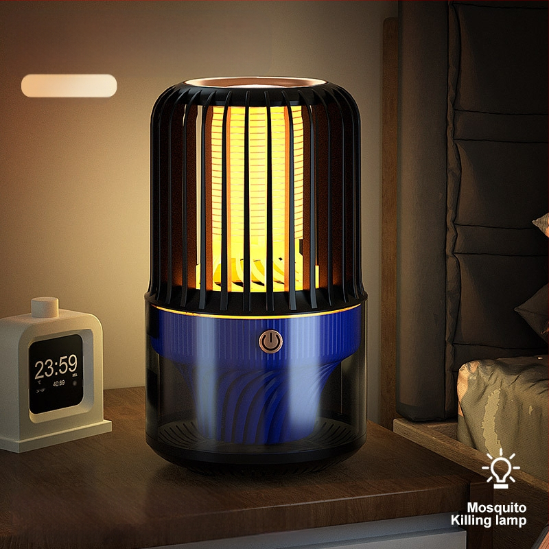 Ηλεκτρικός εξοντωτής κουνουπιών, USB επαναφορτιζόμενος, UV λαμπτήρας, κάλυψη 41-60 τ.μ., μπαταρία 1000-1600 mAh, αυτονομία 1-3 ώρες, ABS περίβλημα