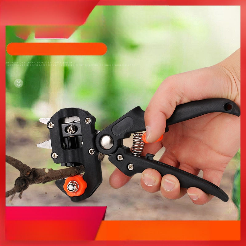 Многофункционален инструмент за присаждане HJ-09 | инструментална стомана, електрофорезна обработка, PVC дръжка, тегло 500 g